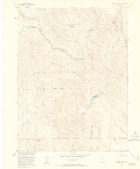 Hyannis Peak 1956 topographic map thumbnail