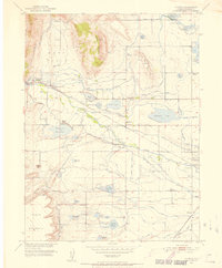 Hygiene 1950 topographic map thumbnail