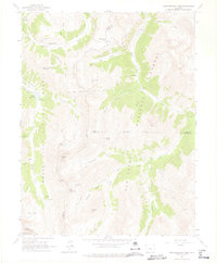 Independence Pass 1960 topographic map thumbnail