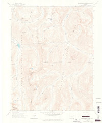 Independence Pass 1960 topographic map thumbnail