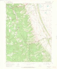 Indian Hills 1965 topographic map thumbnail