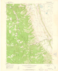 Indian Hills 1957 topographic map thumbnail