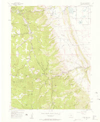 Indian Hills 1957 topographic map thumbnail