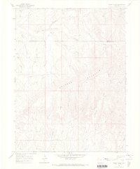 Indian Valley 1966 topographic map thumbnail