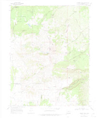Horsefly Peak 1967 topographic map thumbnail