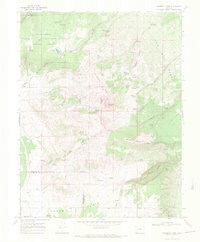 Horsefly Peak 1967 topographic map thumbnail