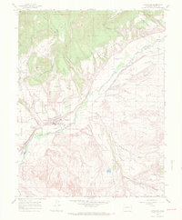 Hotchkiss 1965 topographic map thumbnail