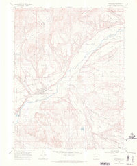 Hotchkiss 1965 topographic map thumbnail
