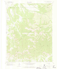 Housetop Mountain 1962 topographic map thumbnail