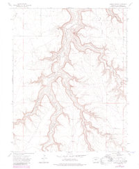 Humbar Spring 1972 topographic map thumbnail
