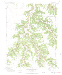 Humbar Spring 1972 topographic map thumbnail