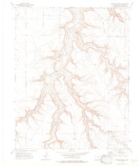 Humbar Spring 1972 topographic map thumbnail