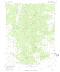 Hillside 1980 topographic map thumbnail