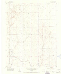 Holly NE 1955 topographic map thumbnail