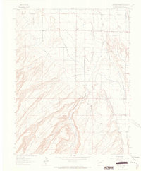Hoovers Corner 1962 topographic map preview