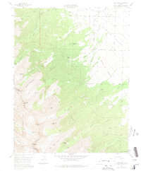 Horn Peak 1959 topographic map thumbnail
