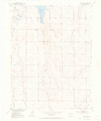 Horse Creek 1952 topographic map thumbnail