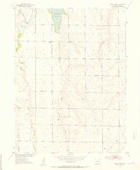 Horse Creek 1952 topographic map thumbnail