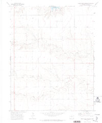 Horse Creek Springs 1971 topographic map thumbnail