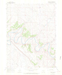 Horse Gulch 1966 topographic map thumbnail