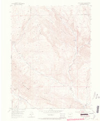 Horse Mountain 1952 topographic map thumbnail