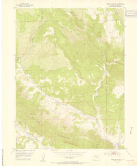 Horse Mountain 1952 topographic map thumbnail