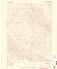 Horse Mountain 1952 topographic map thumbnail