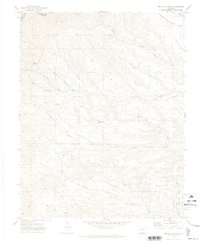 Herlick Canyon 1971 topographic map thumbnail