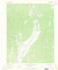 Hermosa 1963 topographic map thumbnail