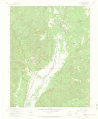 Hermosa 1963 topographic map thumbnail