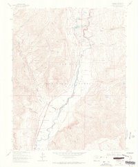 Hermosa 1963 topographic map thumbnail
