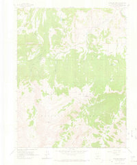 Highland Peak 1960 topographic map thumbnail
