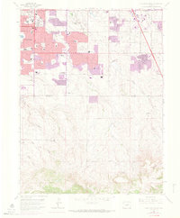 Highlands Ranch 1965 topographic map thumbnail