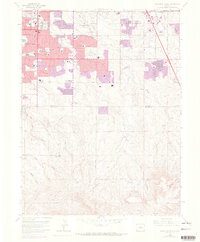 Highlands Ranch 1965 topographic map thumbnail