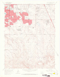 Highlands Ranch 1965 topographic map thumbnail