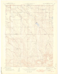 Highlands Ranch 1949 topographic map thumbnail
