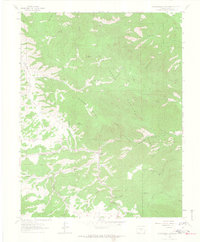 Hardscrabble Mountain 1963 topographic map thumbnail