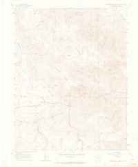 Hardscrabble Mountain 1963 topographic map thumbnail