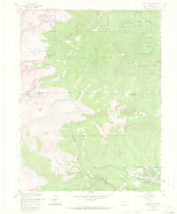 Harris Park 1957 topographic map thumbnail