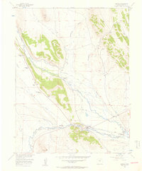 Hartsel 1956 topographic map thumbnail