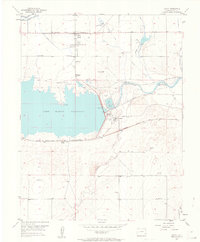 Hasty 1953 topographic map preview