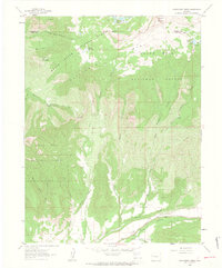Hawxhurst Creek 1960 topographic map thumbnail