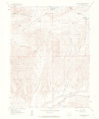 Hawxhurst Creek 1960 topographic map thumbnail