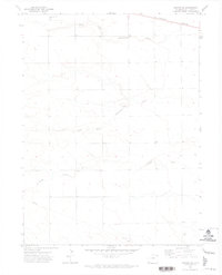 Haxtun SE 1971 topographic map thumbnail
