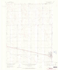 Haxtun West 1962 topographic map thumbnail