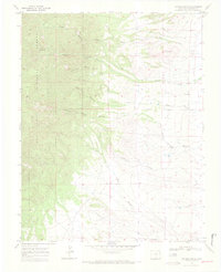 Hayden Butte 1969 topographic map thumbnail