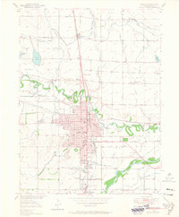 Greeley 1950 topographic map thumbnail