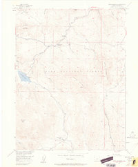 Green Mountain 1954 topographic map thumbnail