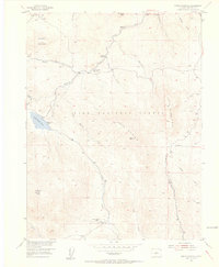 Green Mountain 1954 topographic map thumbnail