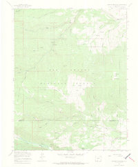 Greenie Mountain 1967 topographic map thumbnail